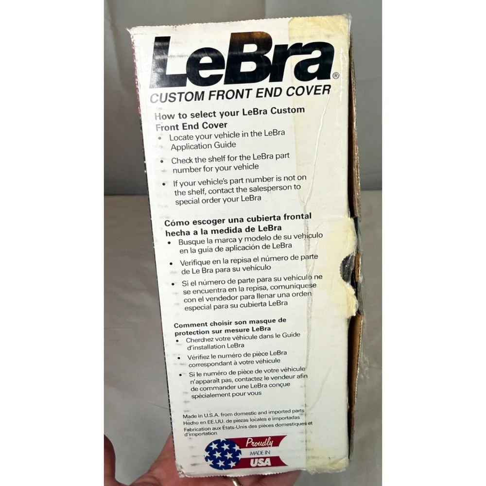 LeBra 551079-01 Front End Cover Car Bra Fits 2007-2009 GMC Yukon Except Hybrid